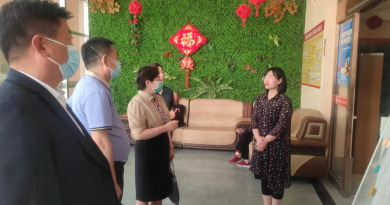 阿拉善盟中心医院深入协作单位开展打击整治养老诈骗专项行动宣传摸排工作