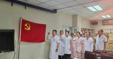 医心向党铸忠魂 踔厉奋进新征程——阿拉善盟中心医院外科党支部开展“庆七一·忆初心·强党性”主题党日活动