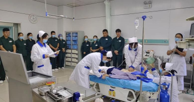 “急”刻行动 守护生命 ——阿拉善盟中心医院急诊医学科开展实习生急救技能实战演练